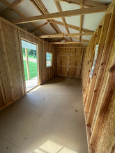Load image into Gallery viewer, 12x20 White Utility Cabin