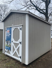 Load image into Gallery viewer, 8x12 Taupe Utility Shed
