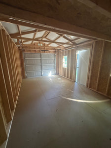 12x20 Grey Utility Garage