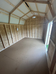 10x16 White Barn