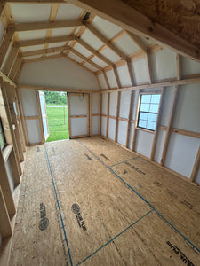 10x16 Brite White Barn
