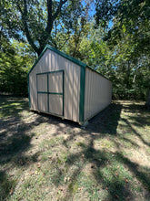 Load image into Gallery viewer, 12x20 Tan Utility Shed
