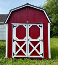 Load image into Gallery viewer, 8x8 Posh Red Barn
