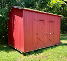 Load image into Gallery viewer, 10X12 Remington Red Utility Shed
