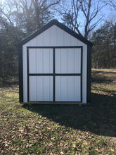 Load image into Gallery viewer, 8x10 White Utility Shed
