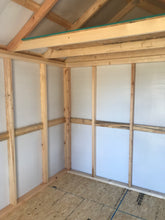 Load image into Gallery viewer, 8x10 White Utility Shed
